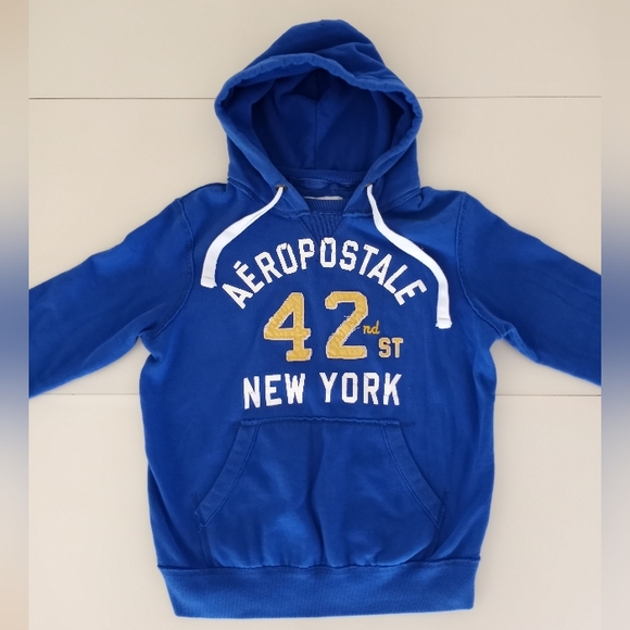 Men's Aeropostale Pullover Graphic Hoodie Size XS - Picture 3 of 14
